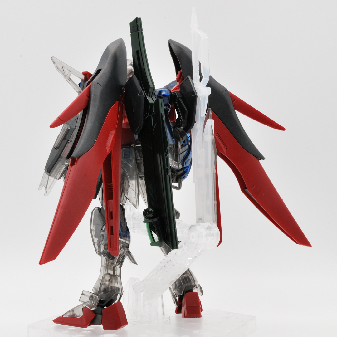 劇場版公開記念パッケージ HG 1/144 デスティニーガンダムSpecII［クリアカラー］ ギャラリー画像 4