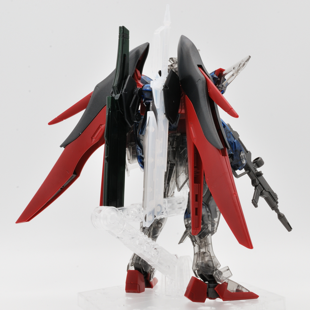 劇場版公開記念パッケージ HG 1/144 デスティニーガンダムSpecII［クリアカラー］ ギャラリー画像 5