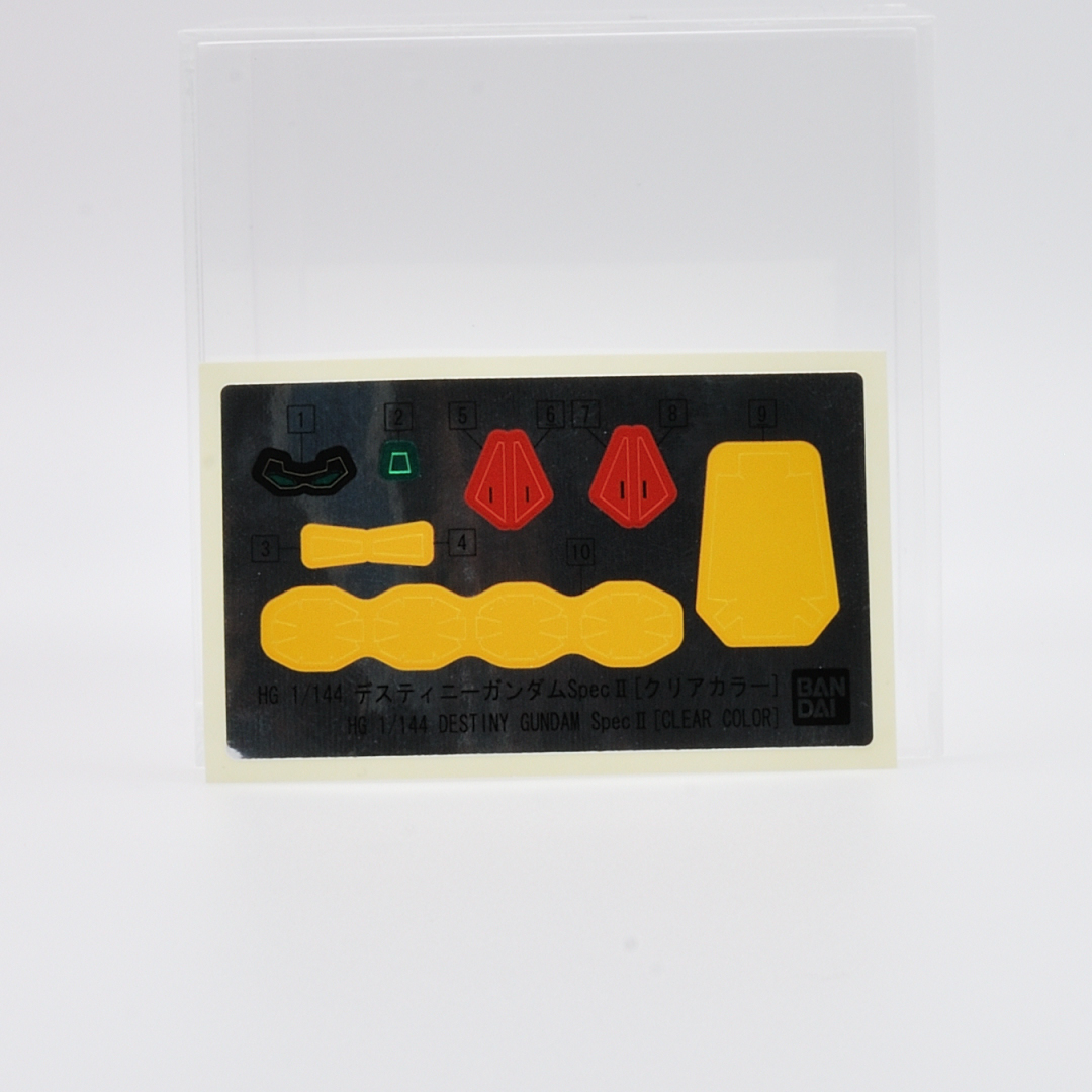 劇場版公開記念パッケージ HG 1/144 デスティニーガンダムSpecII［クリアカラー］ ギャラリー画像 6