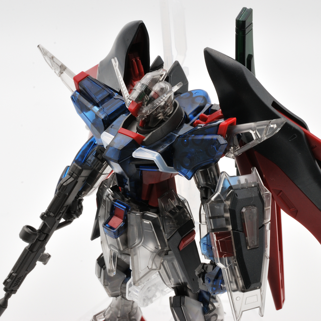 劇場版公開記念パッケージ HG 1/144 デスティニーガンダムSpecII［クリアカラー］ ギャラリー画像 7