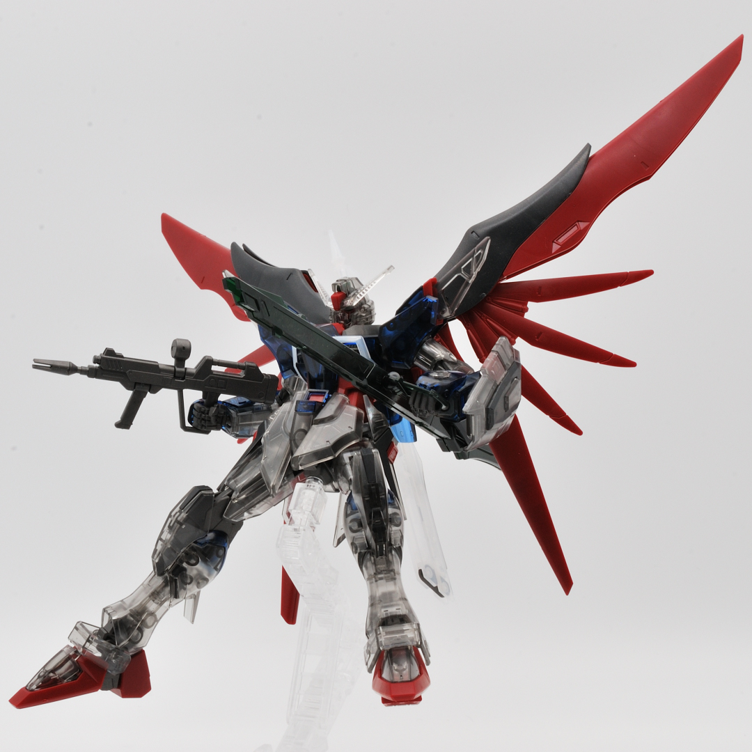 劇場版公開記念パッケージ HG 1/144 デスティニーガンダムSpecII［クリアカラー］ ギャラリー画像 12