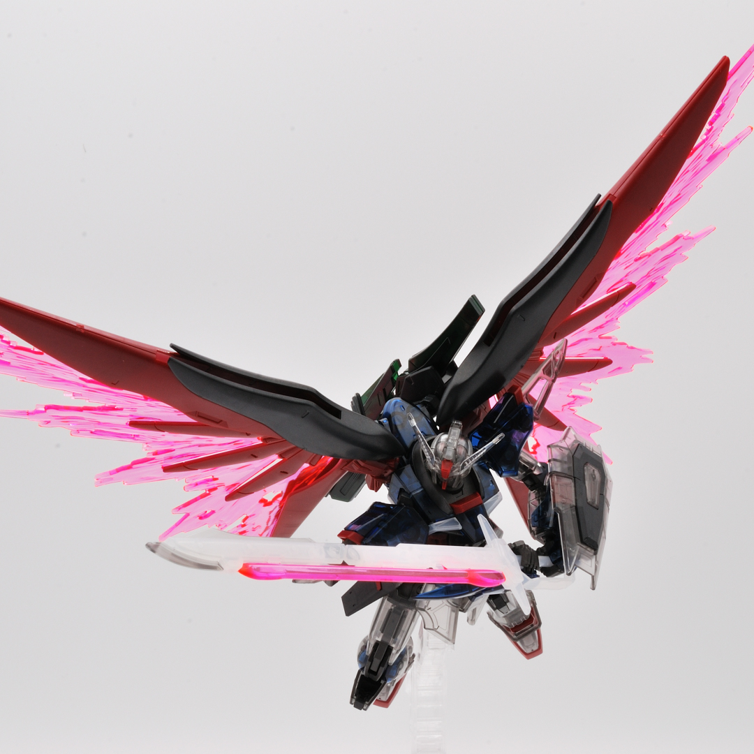 劇場版公開記念パッケージ HG 1/144 デスティニーガンダムSpecII［クリアカラー］ ギャラリー画像 13