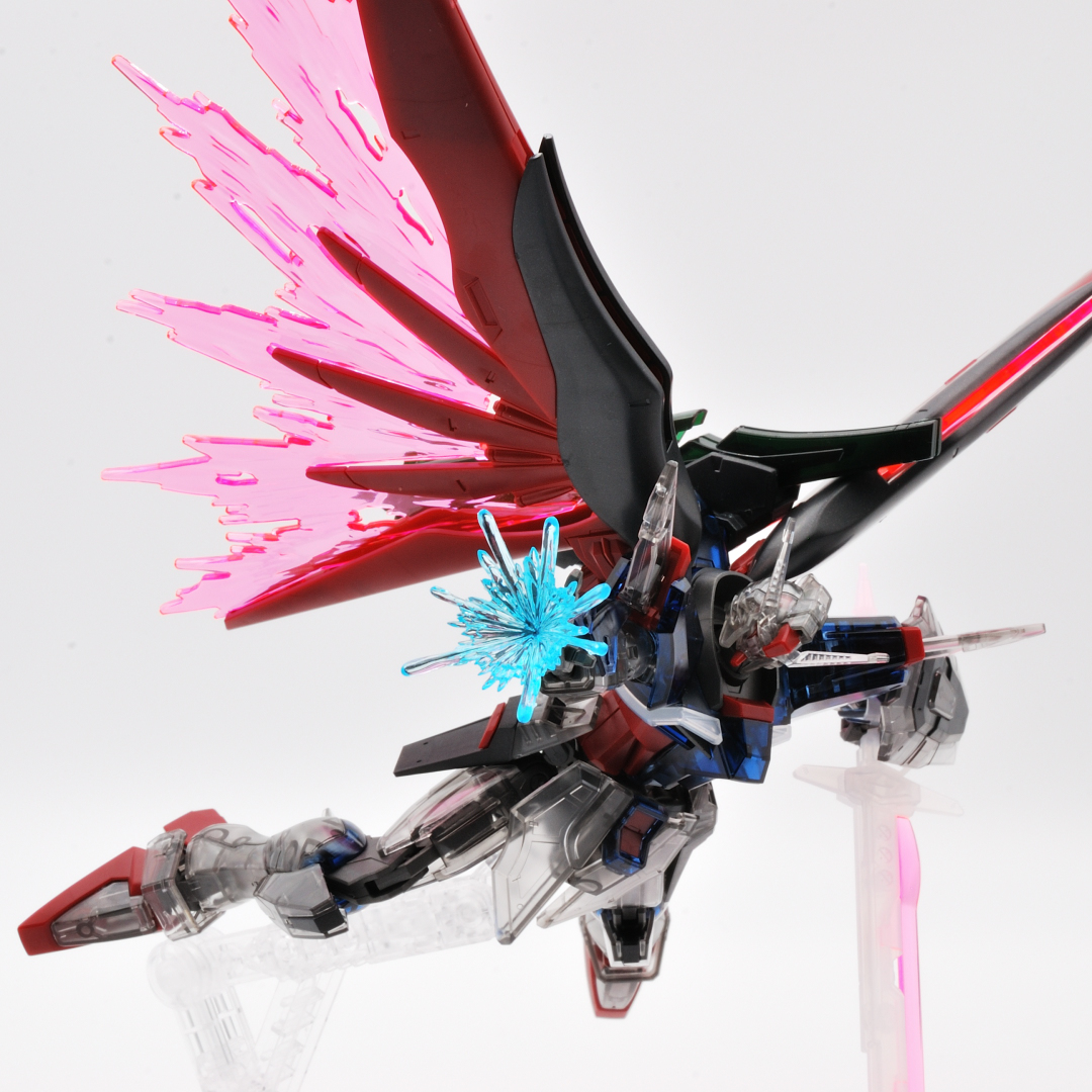 劇場版公開記念パッケージ HG 1/144 デスティニーガンダムSpecII［クリアカラー］ ギャラリー画像 14
