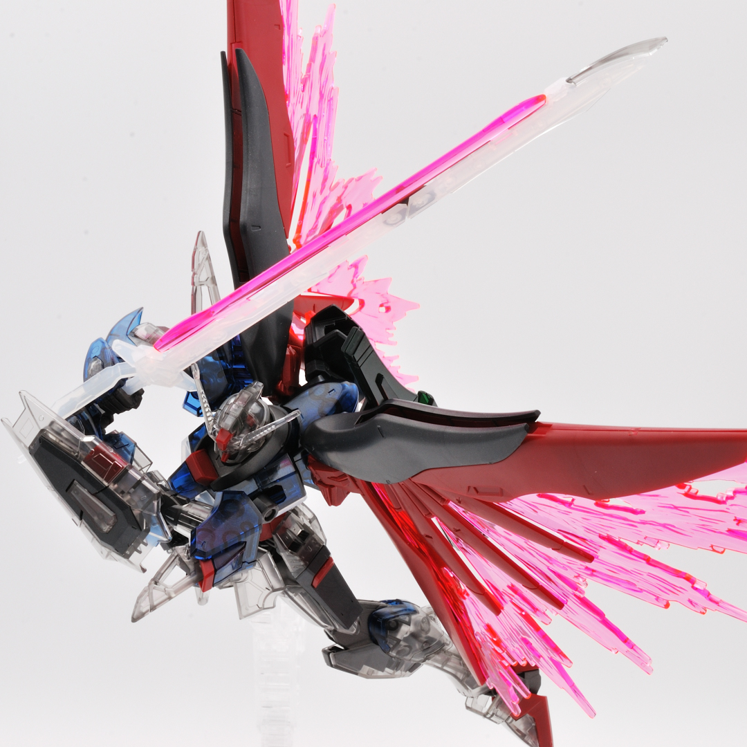 劇場版公開記念パッケージ HG 1/144 デスティニーガンダムSpecII［クリアカラー］ ギャラリー画像 15