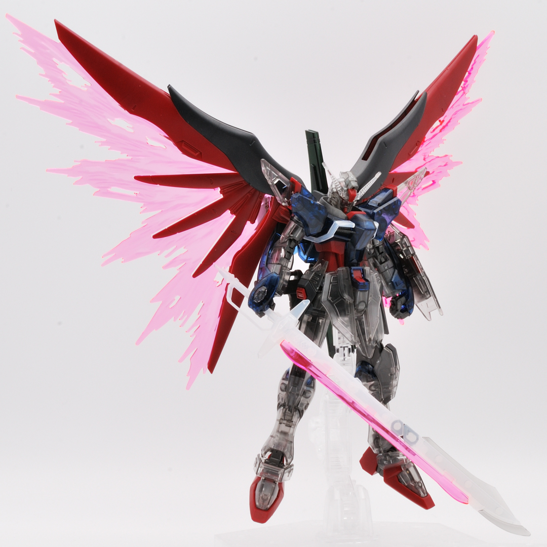 劇場版公開記念パッケージ HG 1/144 デスティニーガンダムSpecII［クリアカラー］ ギャラリー画像 16