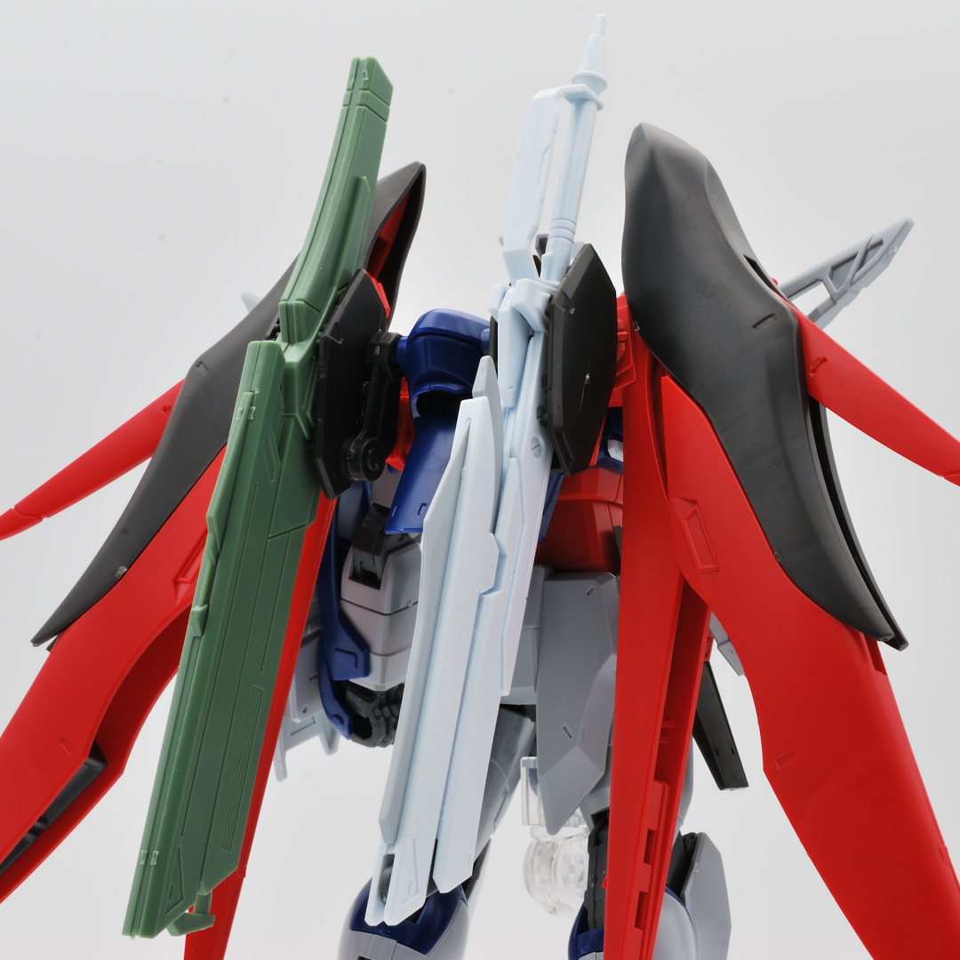 HG 1/144 デスティニーガンダムSpecII＆ゼウスシルエット ギャラリー画像 12