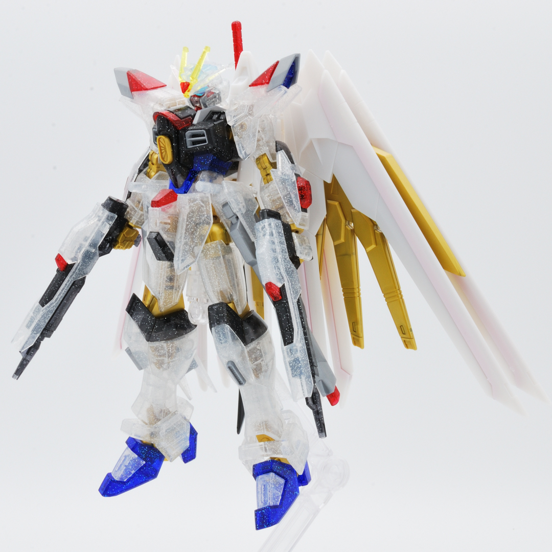 HG 1/144 マイティーストライクフリーダムガンダム［リミテッドクリア］ ギャラリー画像 3