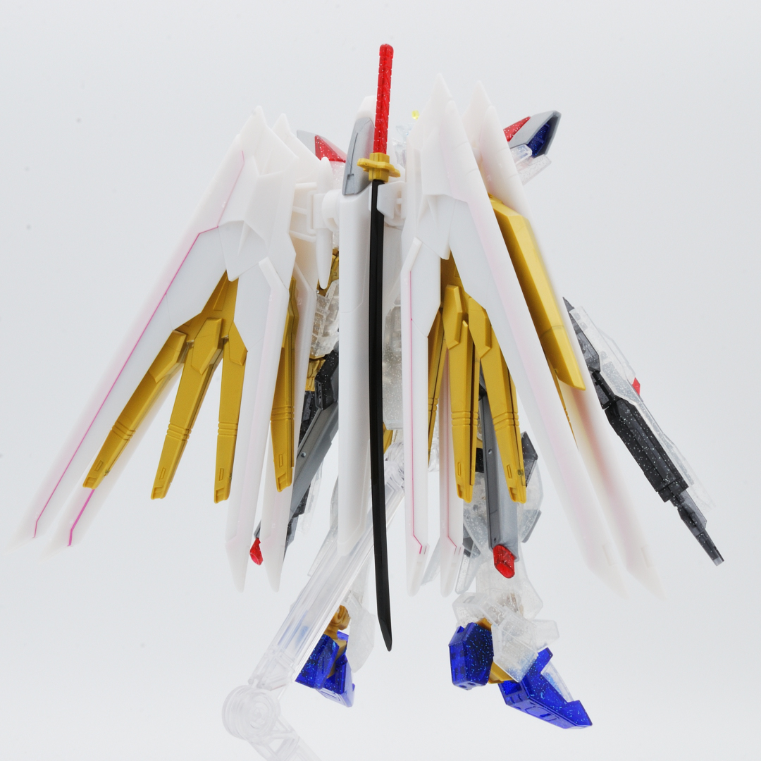 HG 1/144 マイティーストライクフリーダムガンダム［リミテッドクリア］ ギャラリー画像 4