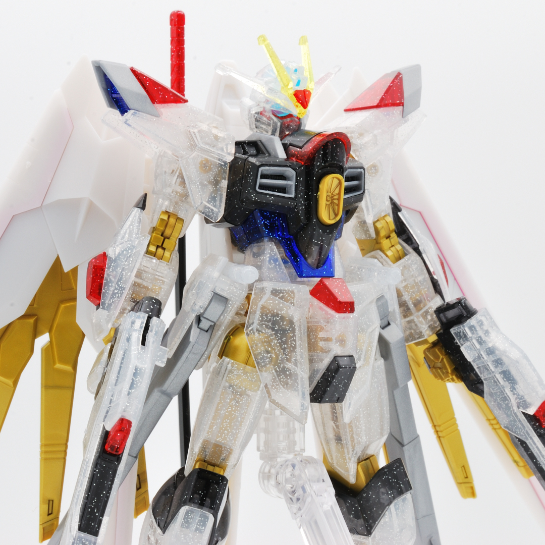 HG 1/144 マイティーストライクフリーダムガンダム［リミテッドクリア］ ギャラリー画像 6