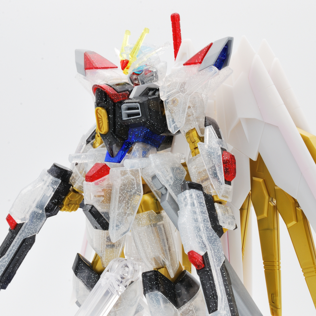 HG 1/144 マイティーストライクフリーダムガンダム［リミテッドクリア］ ギャラリー画像 8