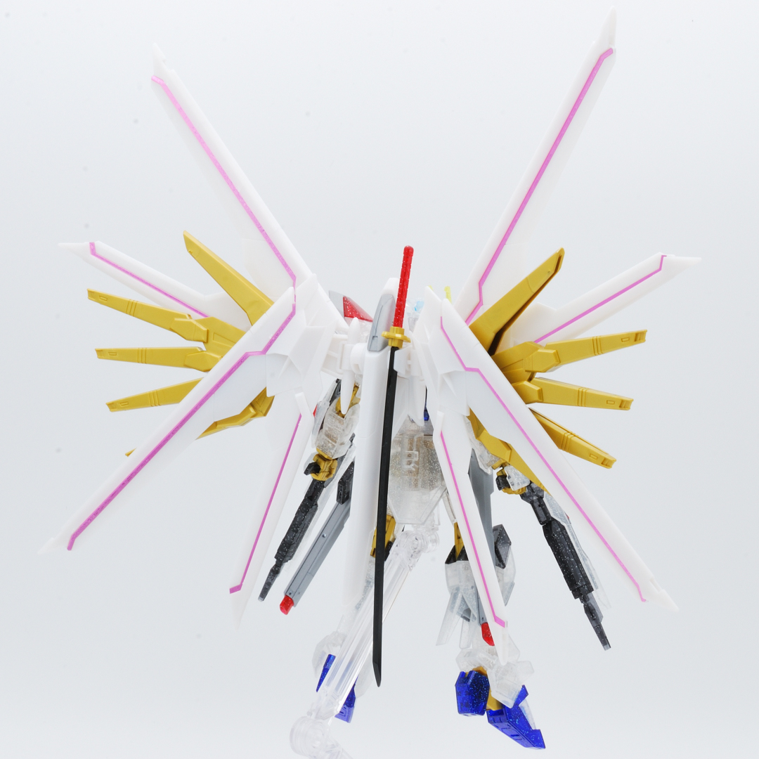 HG 1/144 マイティーストライクフリーダムガンダム［リミテッドクリア］ ギャラリー画像 13