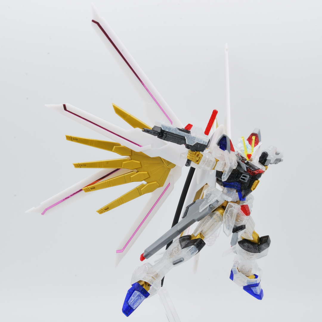 HG 1/144 マイティーストライクフリーダムガンダム［リミテッドクリア］ ギャラリー画像 16