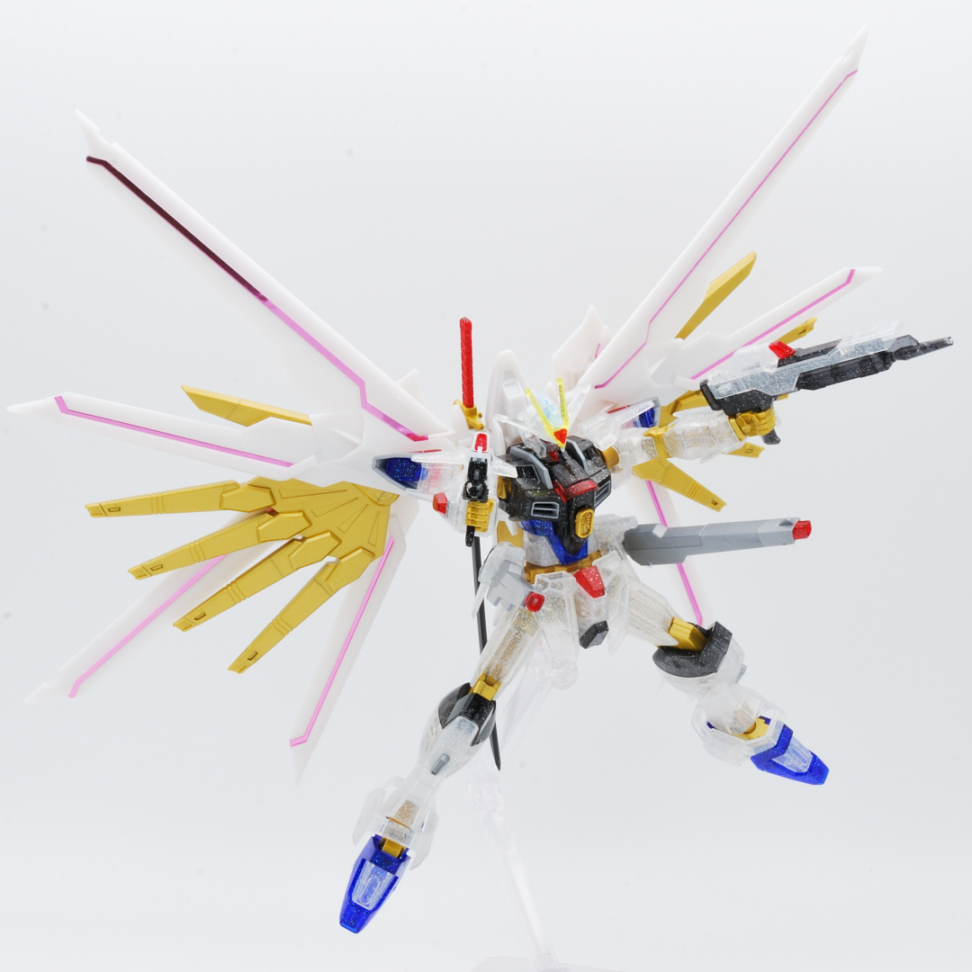 HG 1/144 マイティーストライクフリーダムガンダム［リミテッドクリア］ ギャラリー画像 18