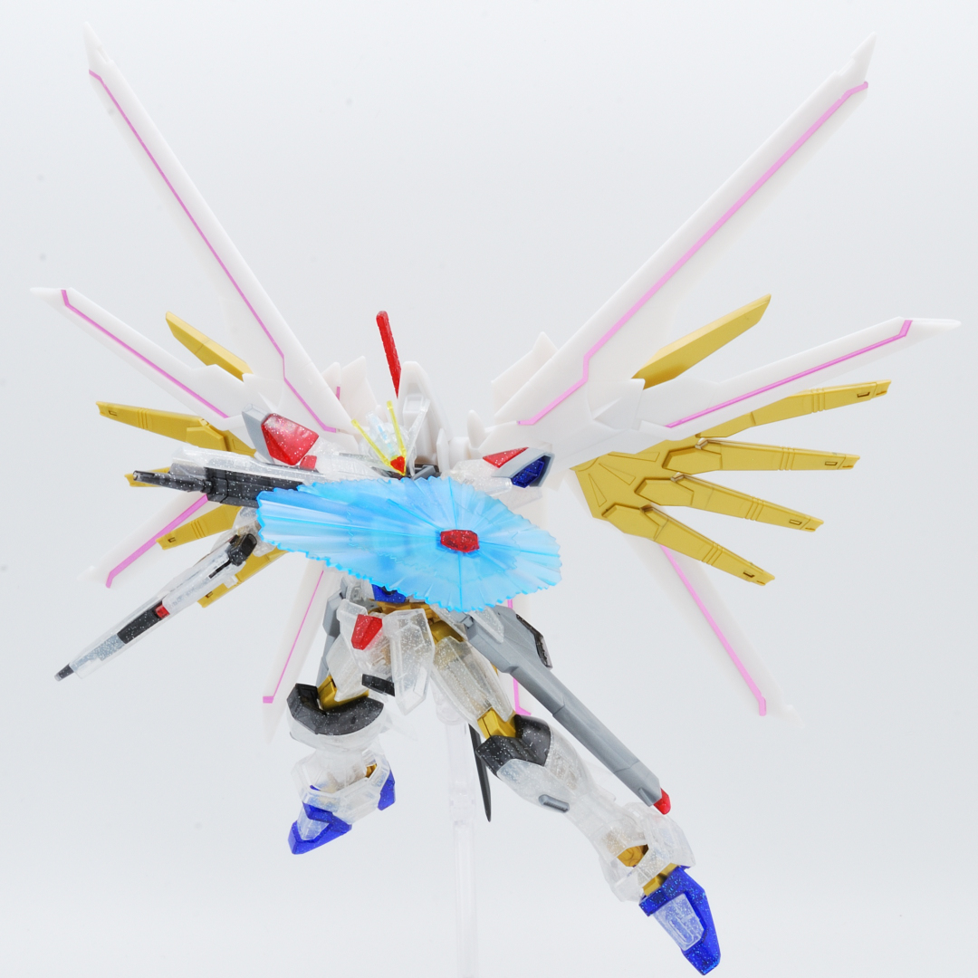 HG 1/144 マイティーストライクフリーダムガンダム［リミテッドクリア］ ギャラリー画像 19