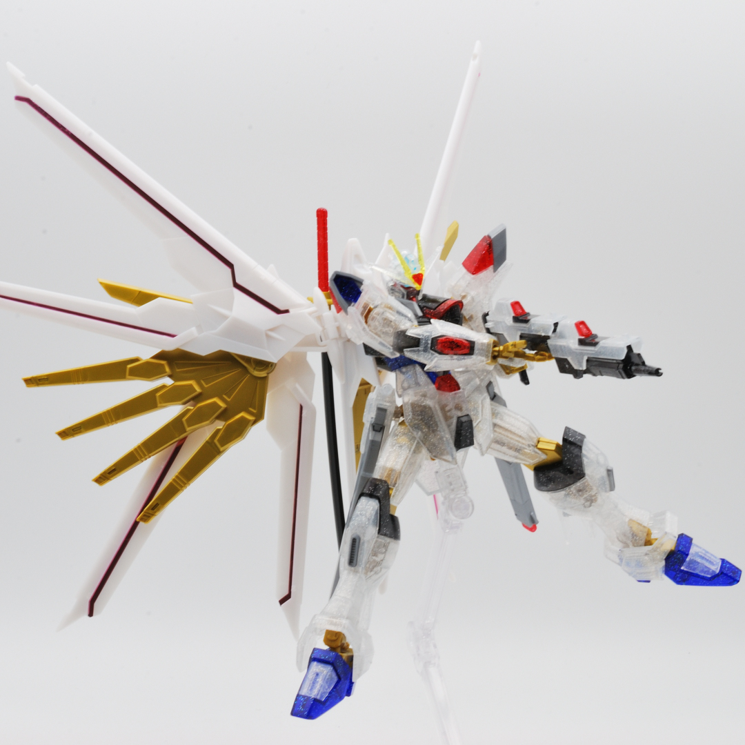HG 1/144 マイティーストライクフリーダムガンダム［リミテッドクリア］ ギャラリー画像 20