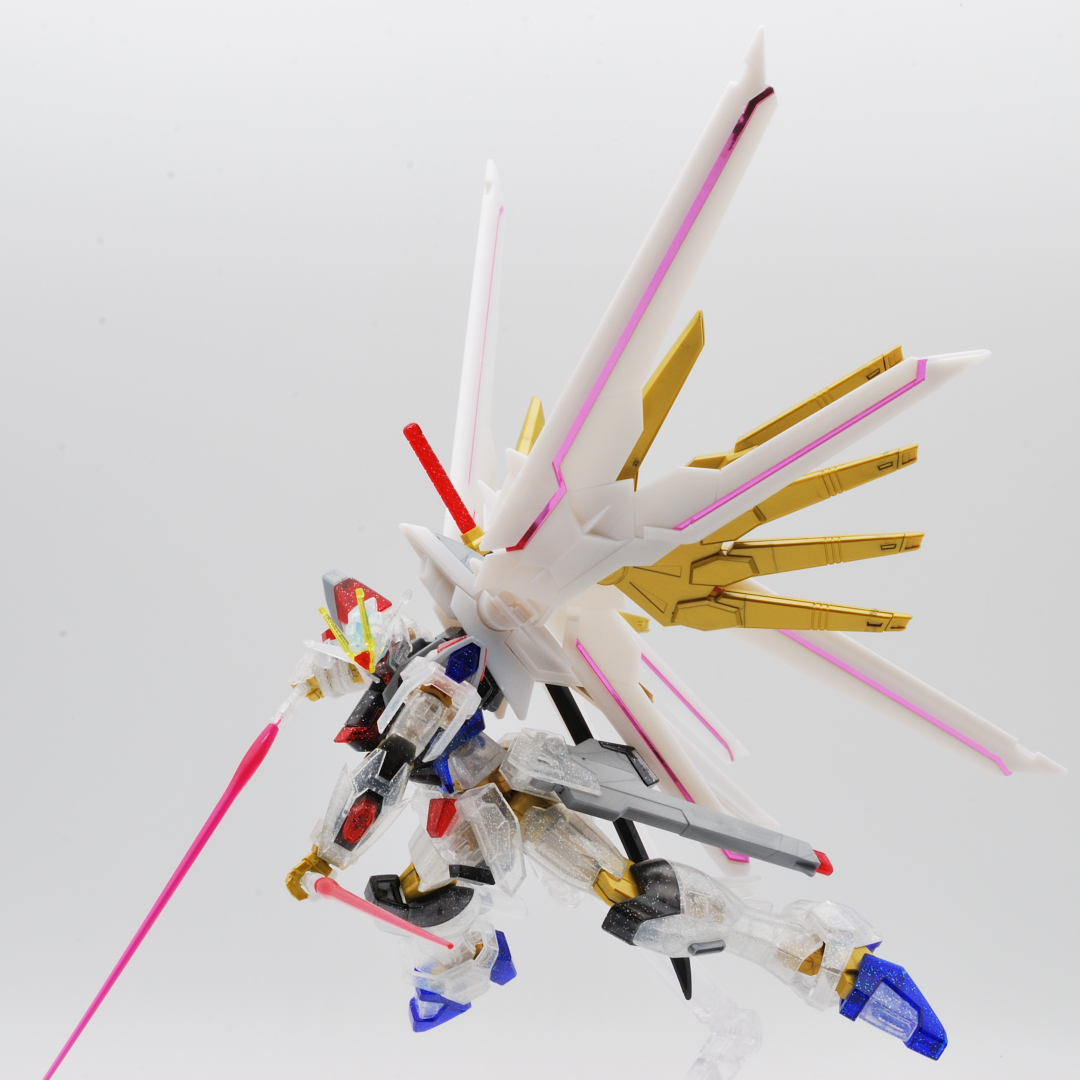 HG 1/144 マイティーストライクフリーダムガンダム［リミテッドクリア］ ギャラリー画像 21