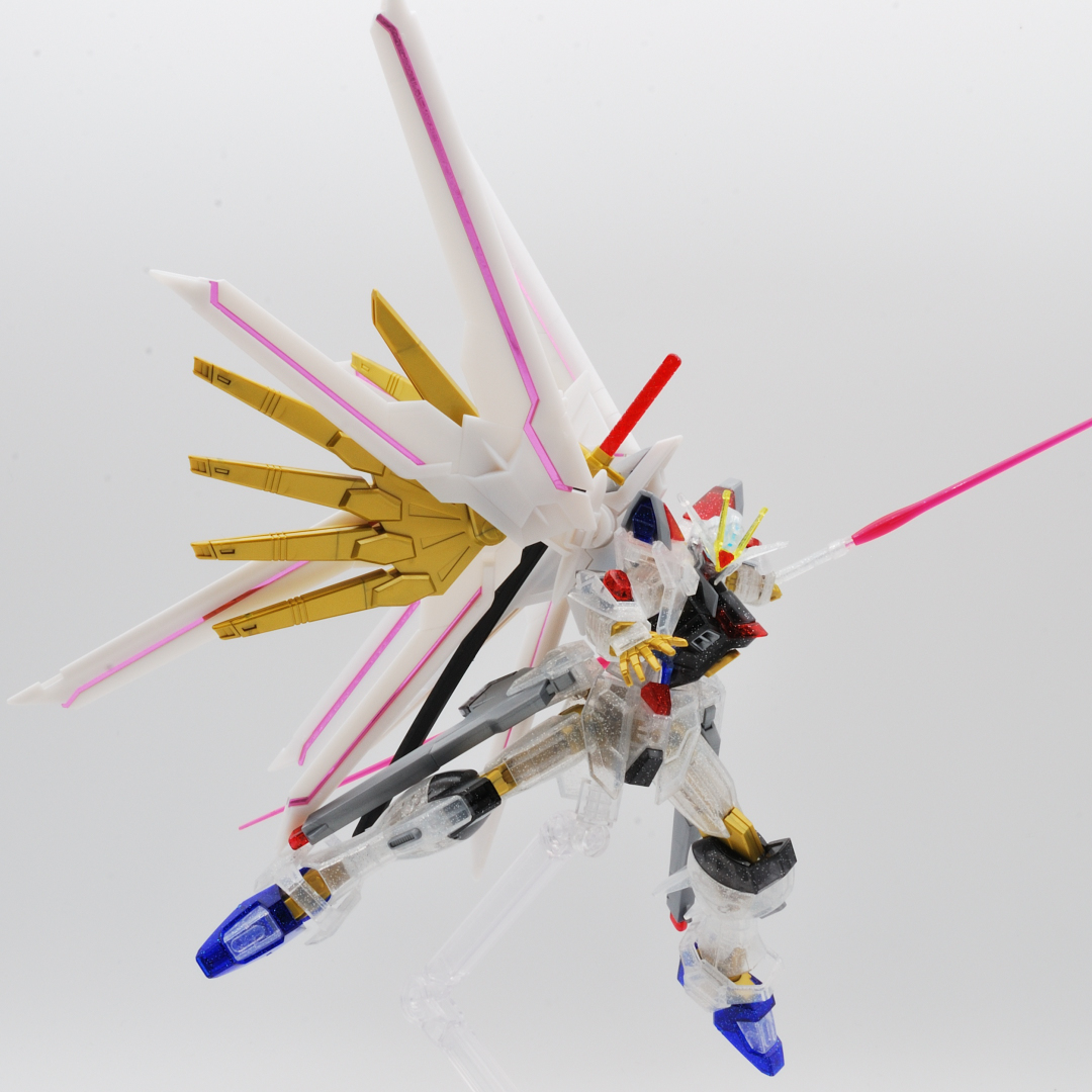 HG 1/144 マイティーストライクフリーダムガンダム［リミテッドクリア］ ギャラリー画像 22