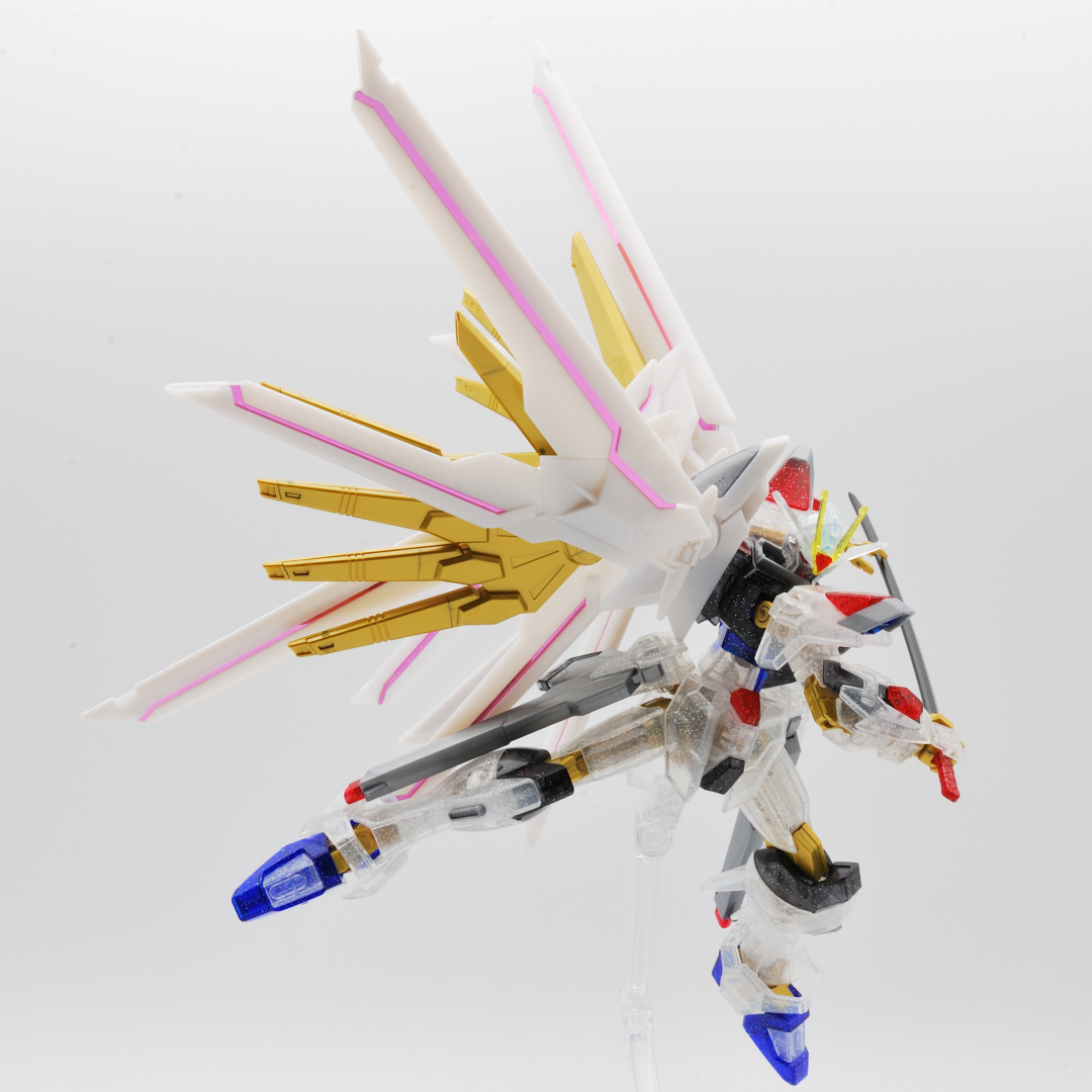 HG 1/144 マイティーストライクフリーダムガンダム［リミテッドクリア］ ギャラリー画像 23