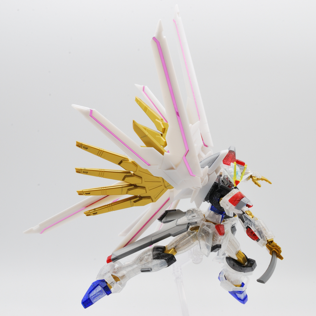 HG 1/144 マイティーストライクフリーダムガンダム［リミテッドクリア］ ギャラリー画像 25
