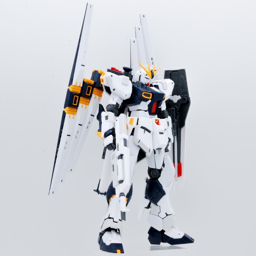 RG 1/144 νガンダム（ダブル･フィン･ファンネル装備型） ギャラリー画像 3