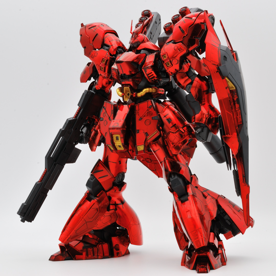 RG 1/144 ガンダムベース限定 サザビー［メカニカルコアメッキ］ ギャラリー画像 2