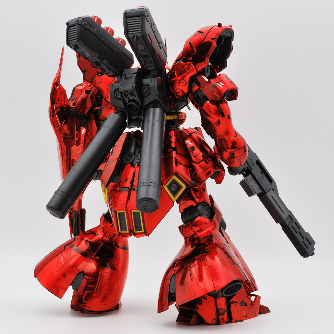 RG 1/144 ガンダムベース限定 サザビー［メカニカルコアメッキ］ ギャラリー画像 4
