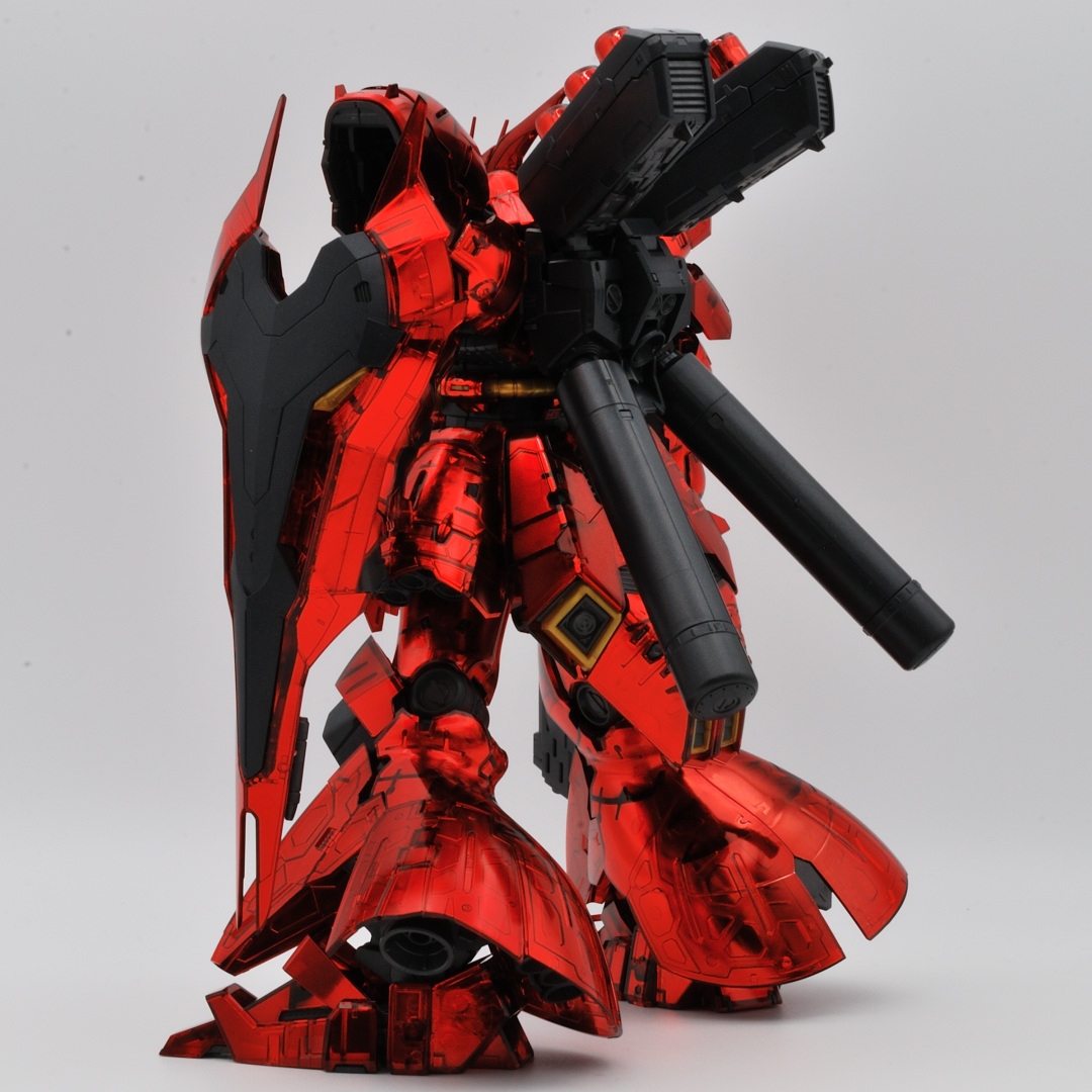 RG 1/144 ガンダムベース限定 サザビー［メカニカルコアメッキ］ ギャラリー画像 5