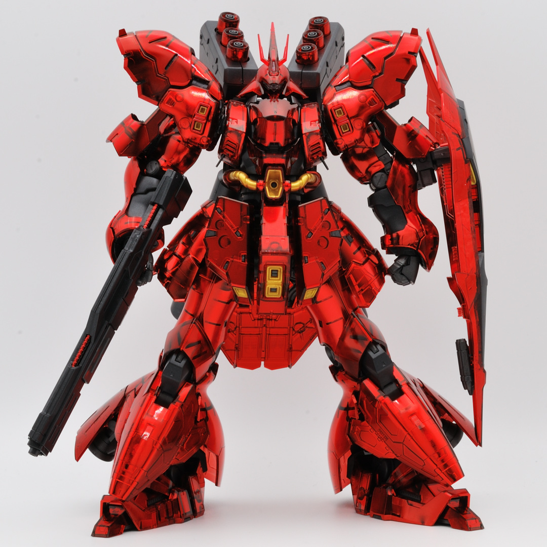 RG 1/144 ガンダムベース限定 サザビー［メカニカルコアメッキ］ ギャラリー画像 6