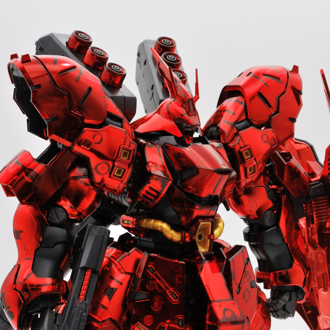 RG 1/144 ガンダムベース限定 サザビー［メカニカルコアメッキ］ ギャラリー画像 8