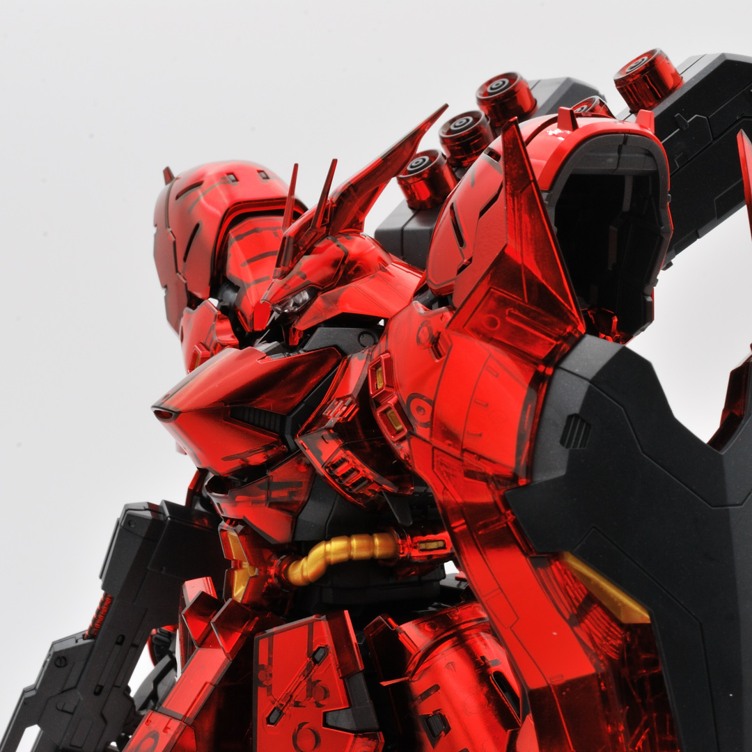 RG 1/144 ガンダムベース限定 サザビー［メカニカルコアメッキ］ ギャラリー画像 9