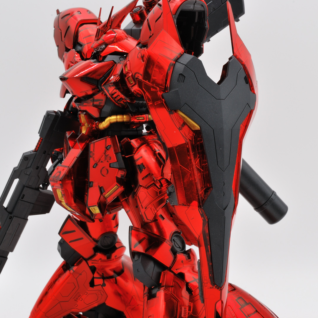 RG 1/144 ガンダムベース限定 サザビー［メカニカルコアメッキ］ ギャラリー画像 10