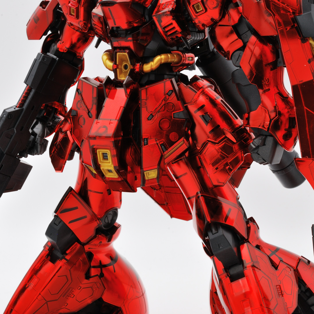 RG 1/144 ガンダムベース限定 サザビー［メカニカルコアメッキ］ ギャラリー画像 11