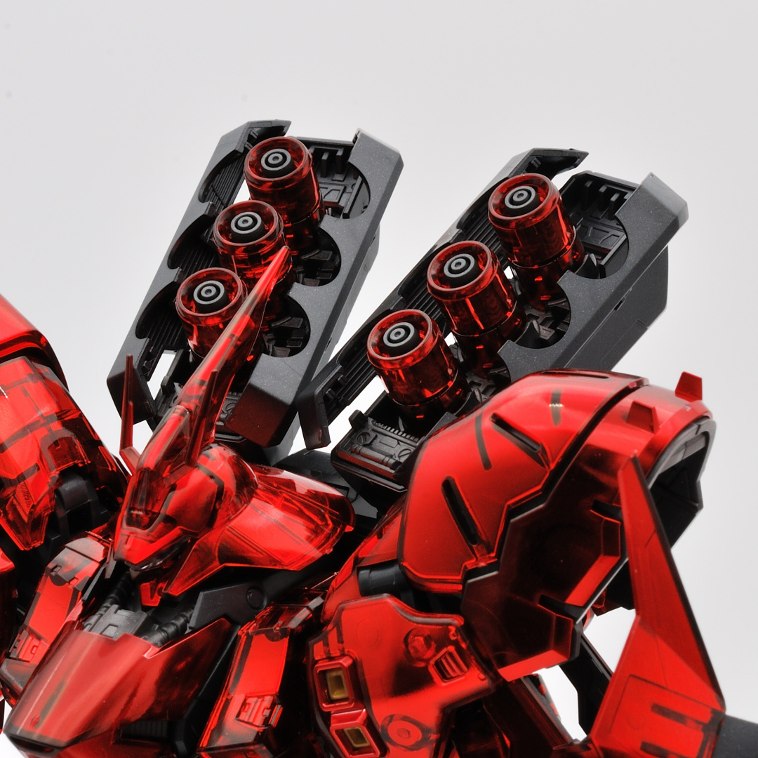 RG 1/144 ガンダムベース限定 サザビー［メカニカルコアメッキ］ ギャラリー画像 13