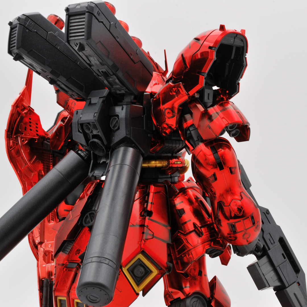 RG 1/144 ガンダムベース限定 サザビー［メカニカルコアメッキ］ ギャラリー画像 15