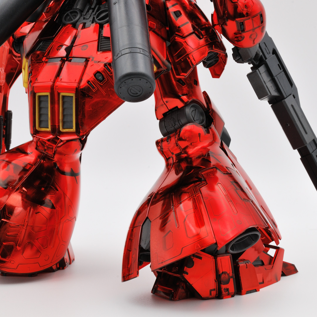 RG 1/144 ガンダムベース限定 サザビー［メカニカルコアメッキ］ ギャラリー画像 17