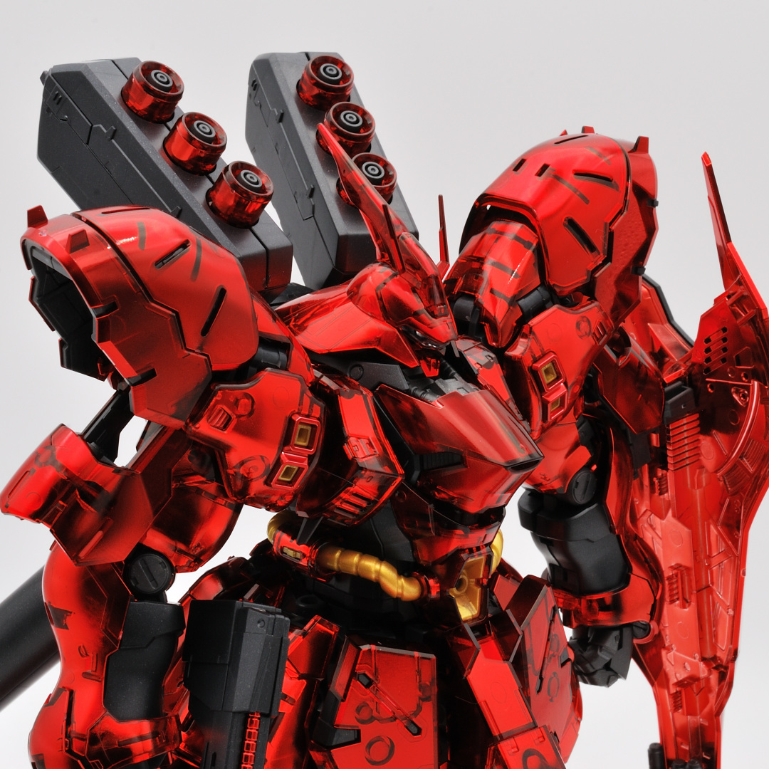 RG 1/144 ガンダムベース限定 サザビー［メカニカルコアメッキ］ ギャラリー画像 18