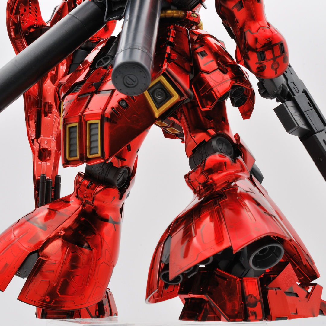 RG 1/144 ガンダムベース限定 サザビー［メカニカルコアメッキ］ ギャラリー画像 20