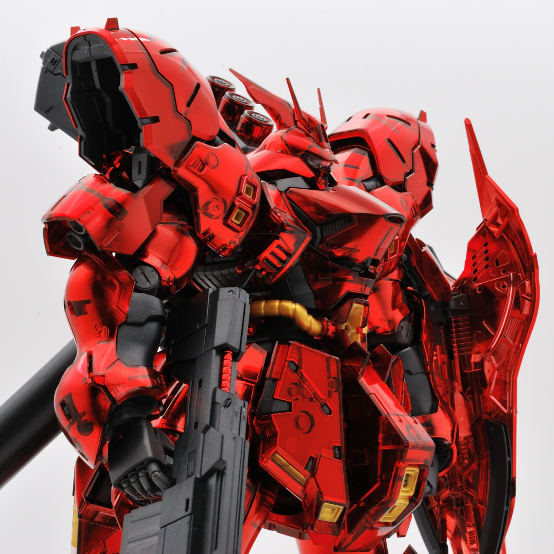 RG 1/144 ガンダムベース限定 サザビー［メカニカルコアメッキ］ ギャラリー画像 21