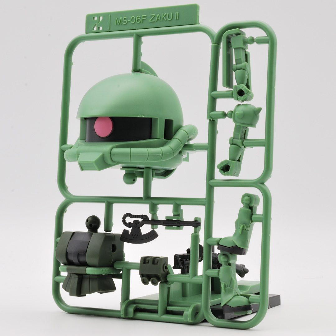 1/1 ザクプラくんDXセット（ランナーVer.再現パーツ付き） ギャラリー画像 9