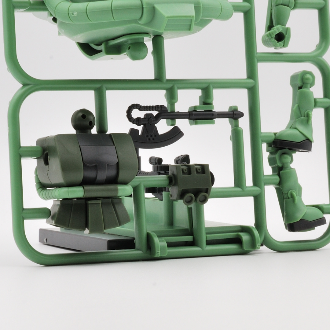 1/1 ザクプラくんDXセット（ランナーVer.再現パーツ付き） ギャラリー画像 11