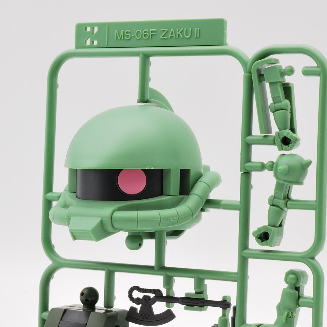 1/1 ザクプラくんDXセット（ランナーVer.再現パーツ付き） ギャラリー画像 12