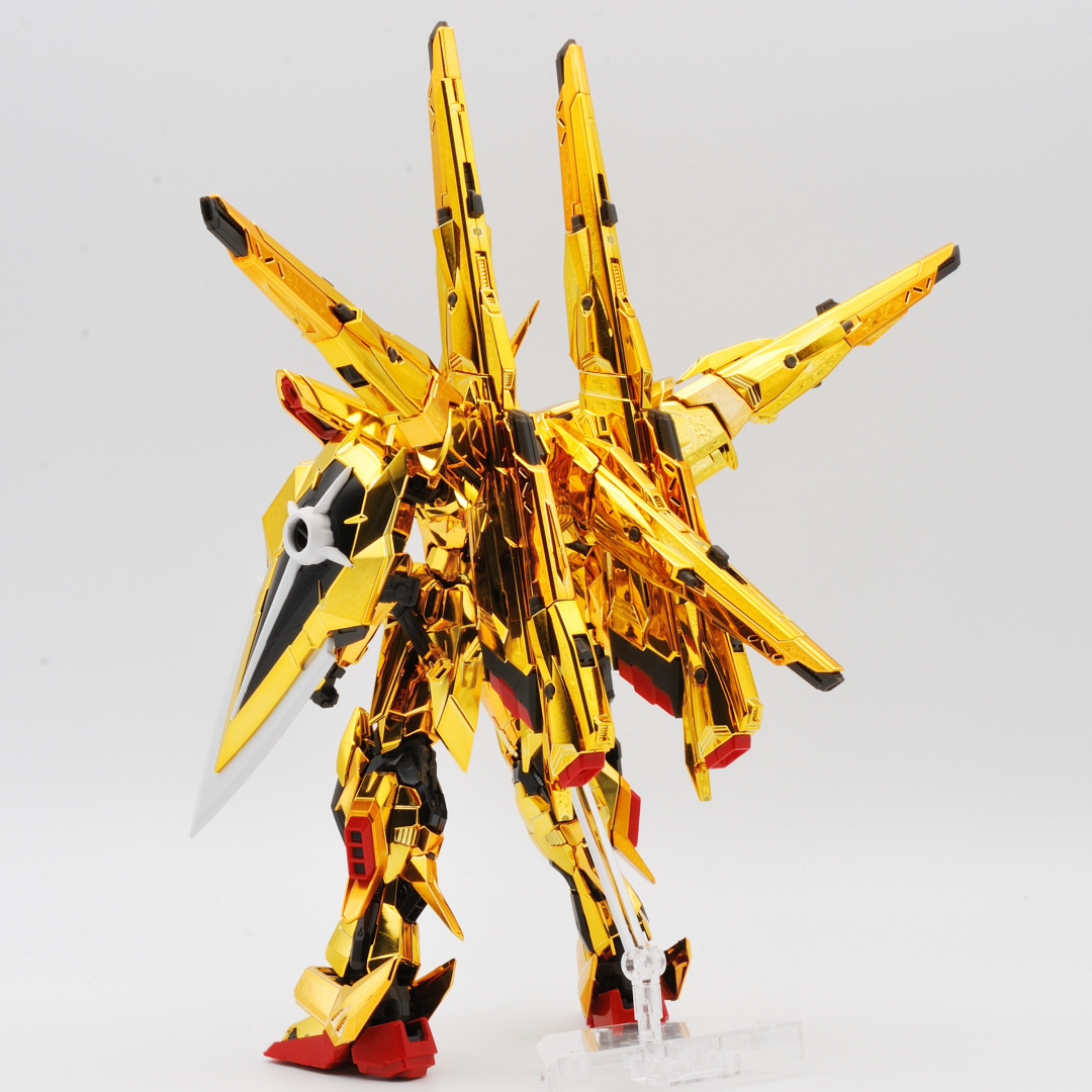 RG 1/144 アカツキガンダム用シラヌイパック & HGゼウスシルエット用接続パーツ ギャラリー画像 4