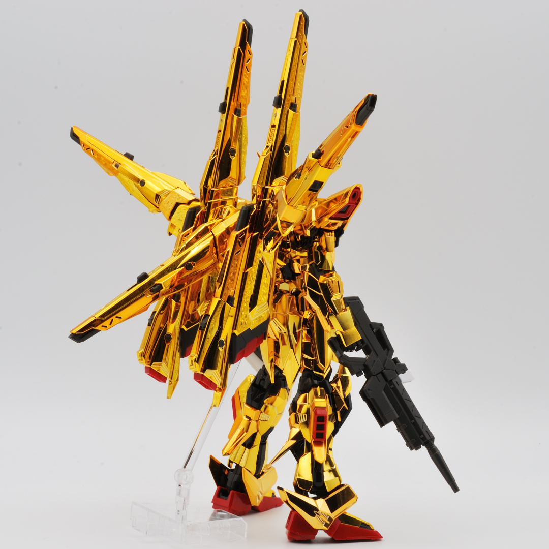 RG 1/144 アカツキガンダム用シラヌイパック & HGゼウスシルエット用接続パーツ ギャラリー画像 5