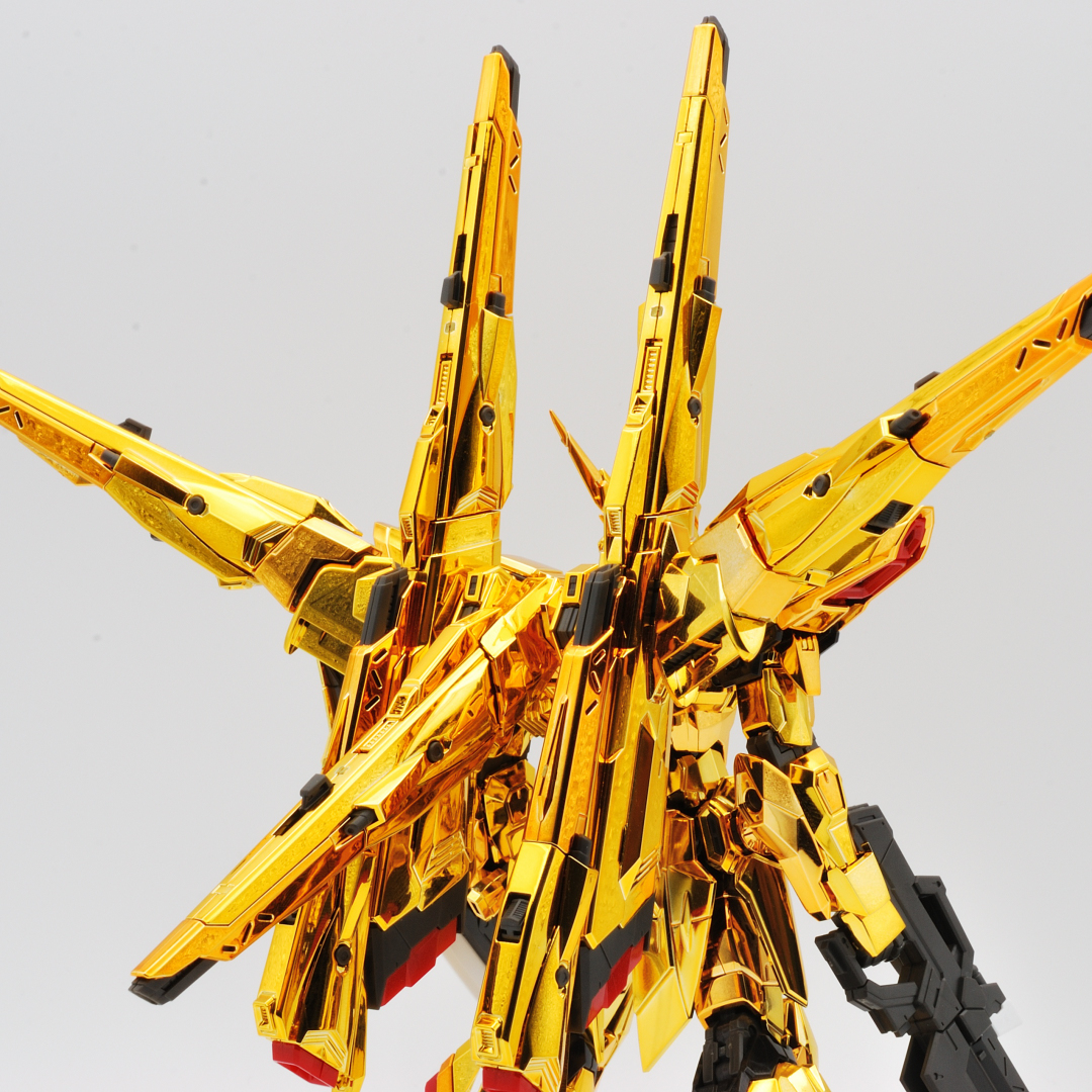 RG 1/144 アカツキガンダム用シラヌイパック & HGゼウスシルエット用接続パーツ ギャラリー画像 8