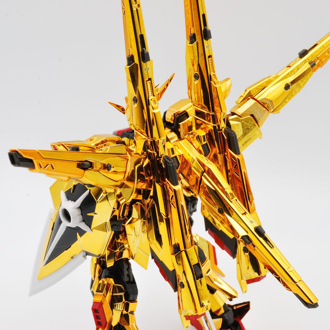 RG 1/144 アカツキガンダム用シラヌイパック & HGゼウスシルエット用接続パーツ ギャラリー画像 9