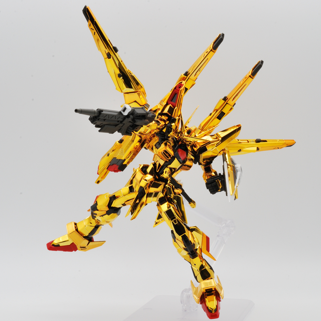 RG 1/144 アカツキガンダム用シラヌイパック & HGゼウスシルエット用接続パーツ ギャラリー画像 12