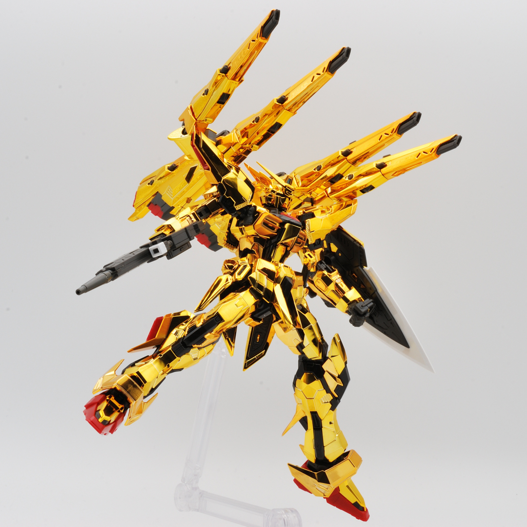 RG 1/144 アカツキガンダム用シラヌイパック & HGゼウスシルエット用接続パーツ ギャラリー画像 13