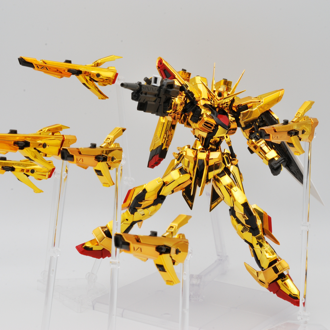 RG 1/144 アカツキガンダム用シラヌイパック & HGゼウスシルエット用接続パーツ ギャラリー画像 14