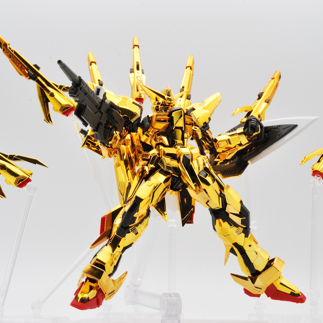 RG 1/144 アカツキガンダム用シラヌイパック & HGゼウスシルエット用接続パーツ ギャラリー画像 15