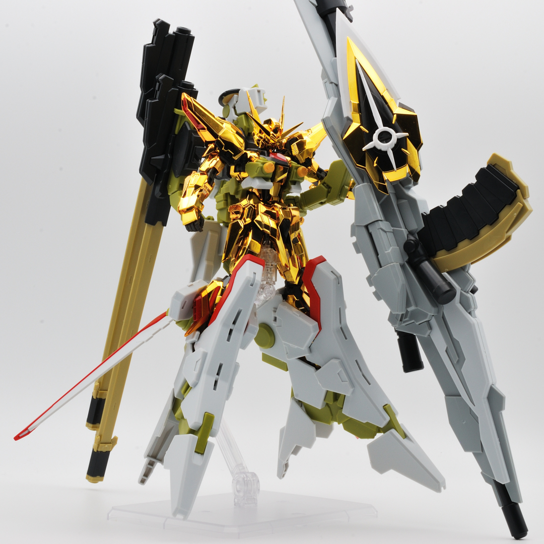 RG 1/144 アカツキガンダム用シラヌイパック & HGゼウスシルエット用接続パーツ ギャラリー画像 17